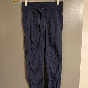 Lululemon size 2 Navy athletic dance studio pant